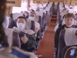 Sex tour bus mit vollbusig asiatisch eskort original chinesisch av erwachsene film mit englisch unter